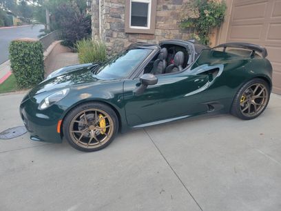 Used 2015 Alfa Romeo 4C Spider w/ Spider Track Package