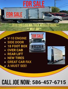 Used 2016 Ford E-450 and Econoline 450 Super Duty w/ Power Windows & Locks Group