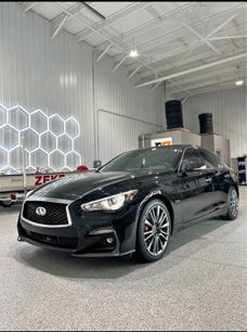 Used 2018 INFINITI Q50 Red Sport 400 w/ Proactive Package