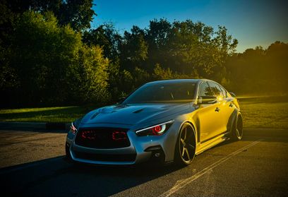 Used 2018 INFINITI Q50 Red Sport 400 w/ Sensory Package (Sport)