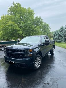 Used 2021 Chevrolet Silverado 1500 Custom w/ LPO, Dark Essentials Package