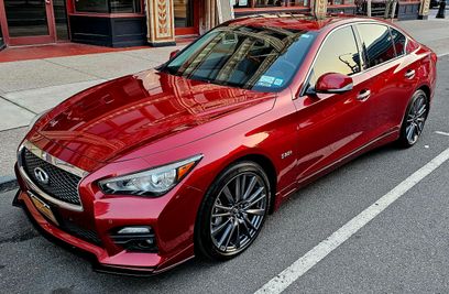 Used 2016 INFINITI Q50 Red Sport 400