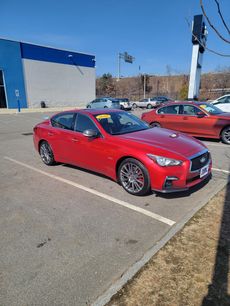 Used 2018 INFINITI Q50 Red Sport 400 w/ Proactive Package