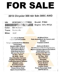 Used 2013 Chrysler 300 C