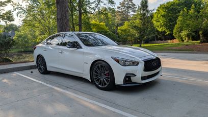 Used 2018 INFINITI Q50 Red Sport 400 w/ Sensory Package (Sport)