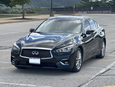Used 2018 INFINITI Q50 Luxe w/ Essential Package (3.0T Luxe)