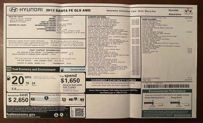 Used 2013 Hyundai Santa Fe GLS