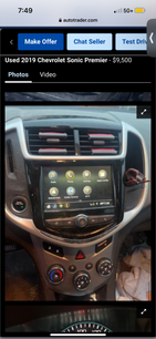 Used 2019 Chevrolet Sonic Premier