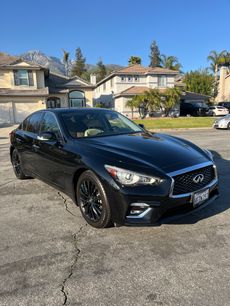 Used 2018 INFINITI Q50 Luxe w/ Essential Package (3.0T Luxe)
