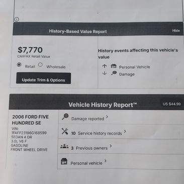 Used 2006 Ford Five Hundred SE image 13