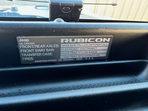 Used 2018 Jeep Wrangler Unlimited Rubicon image 14