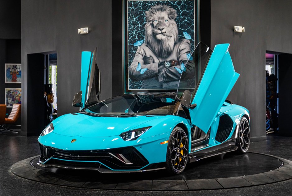 Used Blue Lamborghini Aventador for Sale Near Me - Autotrader