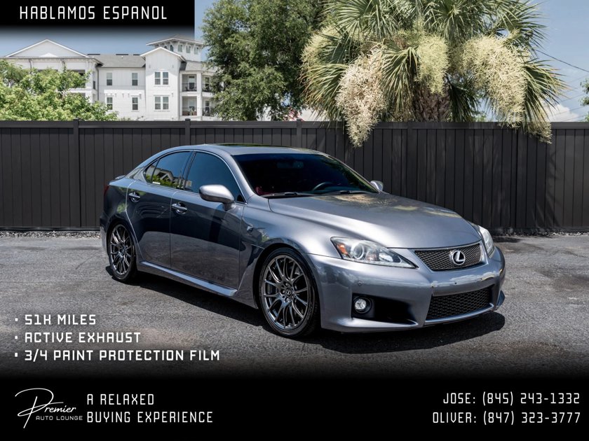 Lexus IS F for Sale - Kelley Blue Book