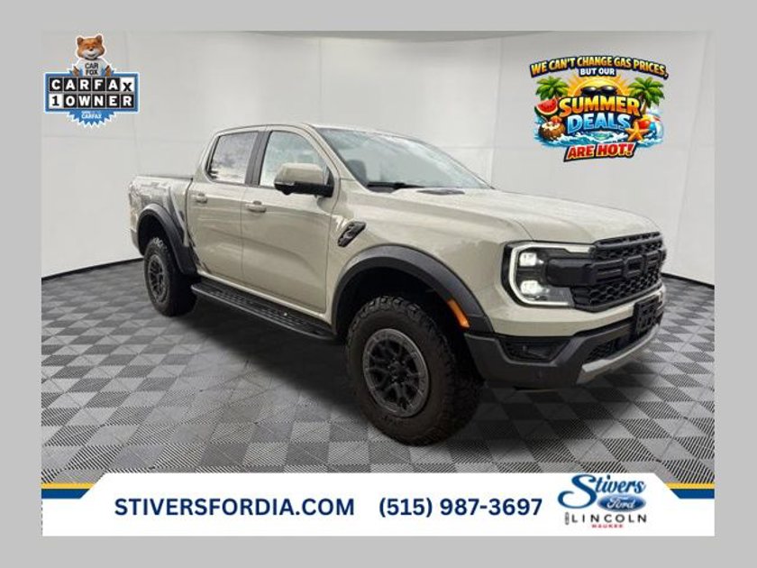 Used 2025 Ford Ranger Raptor for Sale - Kelley Blue Book