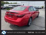 Certified 2023 INFINITI Q50 Red Sport 400 w/ Carbon Fiber Package image 3