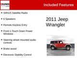 Used 2011 Jeep Wrangler Unlimited Sport image 2
