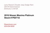 Used 2016 Nissan Maxima Platinum image 2