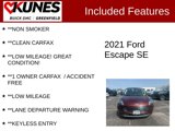 Used 2021 Ford Escape SE w/ Convenience Package image 3