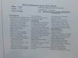 Used 2022 Ford Bronco Sport Outer Banks image 2