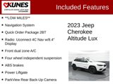 Used 2023 Jeep Cherokee Altitude Lux image 3