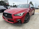 Used 2021 INFINITI Q50 Red Sport 400 w/ Proactive Package image 2