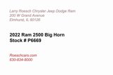 Used 2022 RAM 2500 Big Horn image 2