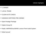 Certified 2023 Genesis G70 2.0T w/ Sport Prestige Package image 3