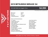 Used 2019 Mitsubishi Mirage G4 ES image 2
