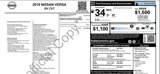 Used 2019 Nissan Versa SV image 4