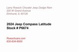 Used 2024 Jeep Compass Latitude image 2