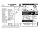Certified 2021 Nissan Sentra SV image 2