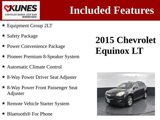 Used 2015 Chevrolet Equinox LT w/ Power Convenience Package image 3