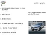 Used 2022 Subaru Legacy Limited image 2