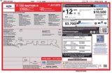 Used 2023 Ford F150 Raptor w/ Equipment Group 802A Raptor R image 3