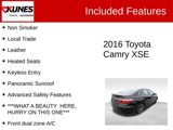 Used 2016 Toyota Camry XSE image 2