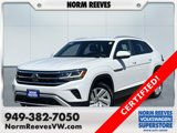 Certified 2021 Volkswagen Atlas Cross Sport SE w/ Luggage Net & Mats Package image 1