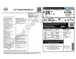 Used 2017 Nissan Maxima 3.5 SV image 4