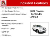 Used 2012 Toyota Highlander Limited image 4