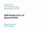 Used 2020 Honda Civic LX image 2