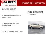 Used 2012 Chevrolet Traverse LT w/ All-Star Edition image 2