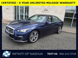 Certified 2022 INFINITI Q50 Sensory image 2