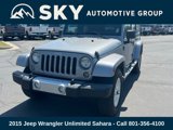 Used 2015 Jeep Wrangler Unlimited Sahara w/ Connectivity Group image 2