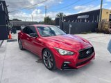 Used 2021 INFINITI Q50 Red Sport 400 w/ Carbon Fiber Package image 3