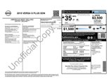 Used 2015 Nissan Versa S Plus image 3