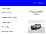 Used 2022 Ford Bronco Black Diamond image 2