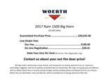 Used 2017 RAM 1500 Big Horn image 3