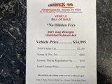 Used 2021 Jeep Wrangler Unlimited Rubicon image 2