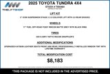 Used 2025 Toyota Tundra SR5 image 2