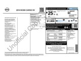 Used 2016 Nissan NV200 SV w/ Exterior Appearance Package image 2
