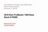 Used 2018 RAM ProMaster 1500 image 2